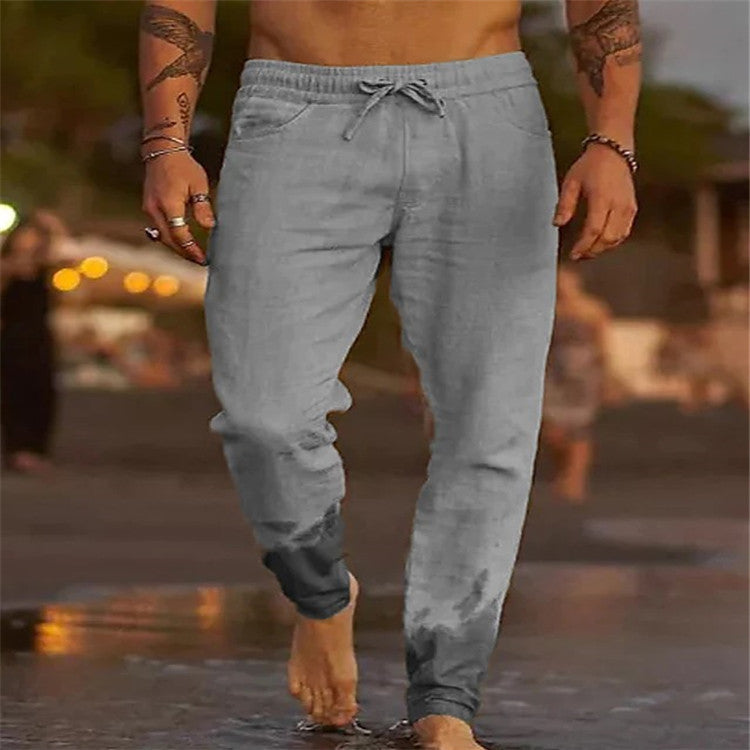 Brett – Ležerne muške hlače za plažu od pamuka i