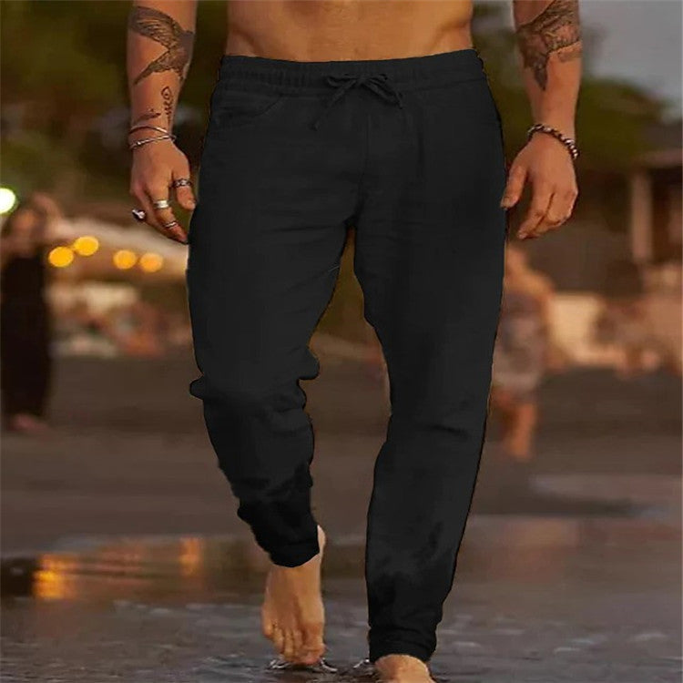 Brett – Ležerne muške hlače za plažu od pamuka i