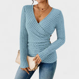 Jelena – Elegantna majica s V-izrezom