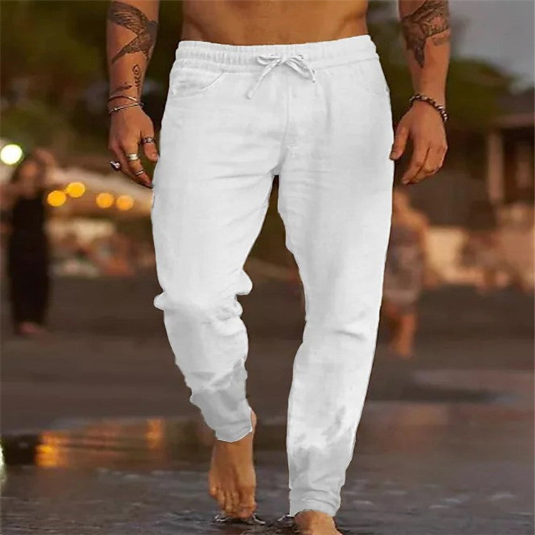 Brett – Ležerne muške hlače za plažu od pamuka i